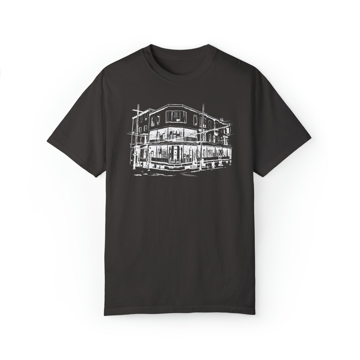 Hollis / Morris Corner Box Tee BLACK